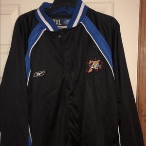 Mens Reebok Philadelphia 76ers Jacket